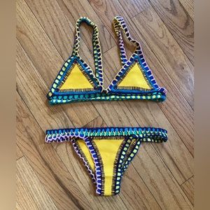 ☀️Kiini Bikini Set (Top + Bottom) !! | Canary Yellow | S/M ☀️